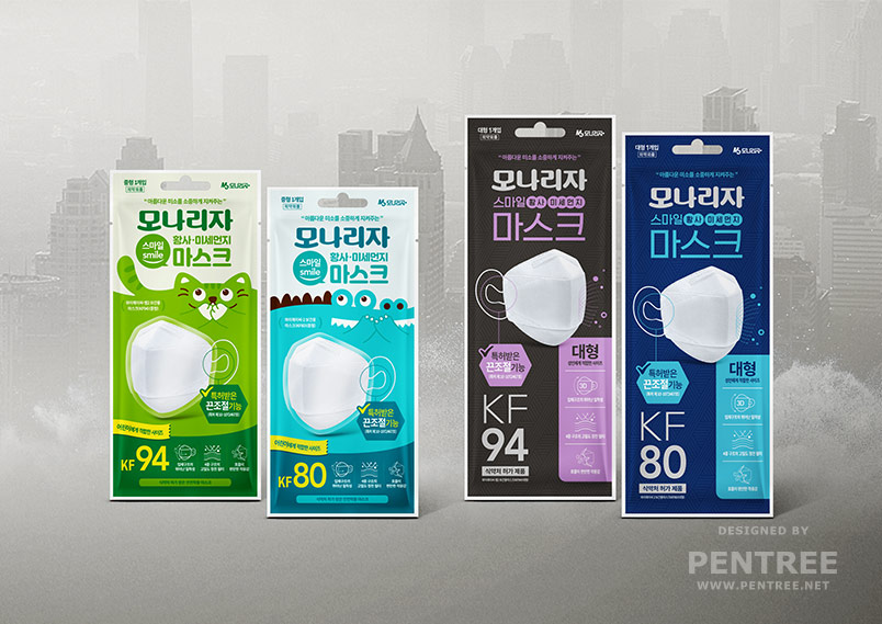 [모나리자] 스마일 황사마스크